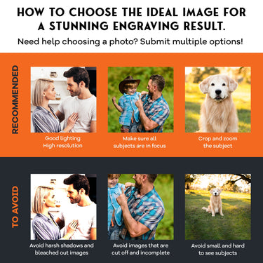 Personalized Dog Dad Picture Glasses | Dad Dog Drinkware